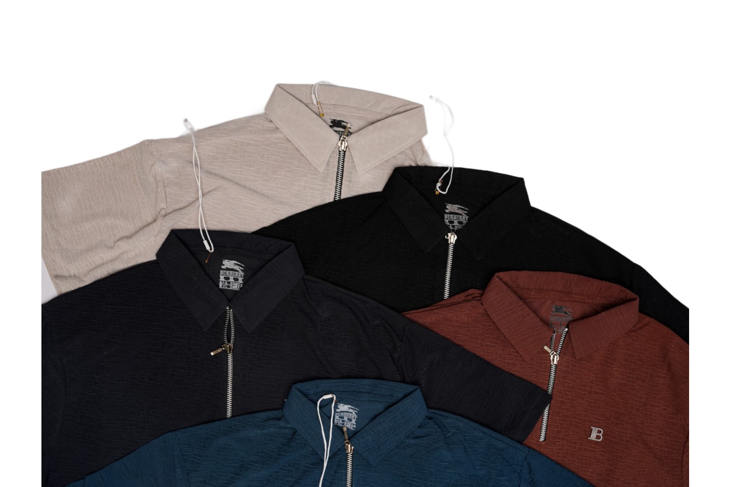 Textured Half-Zip Polo T-Shirts: A Modern Upgrade to Men’s Wardrobe
